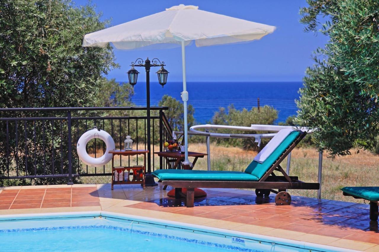 Marilena Sunset Villa 1 Помос Экстерьер фото
