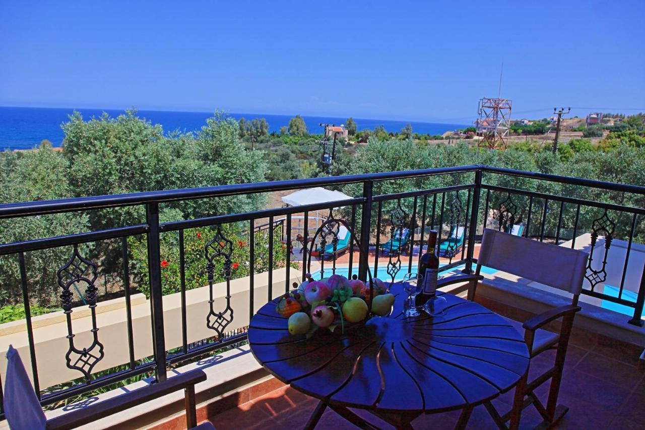 Marilena Sunset Villa 1 Помос Экстерьер фото