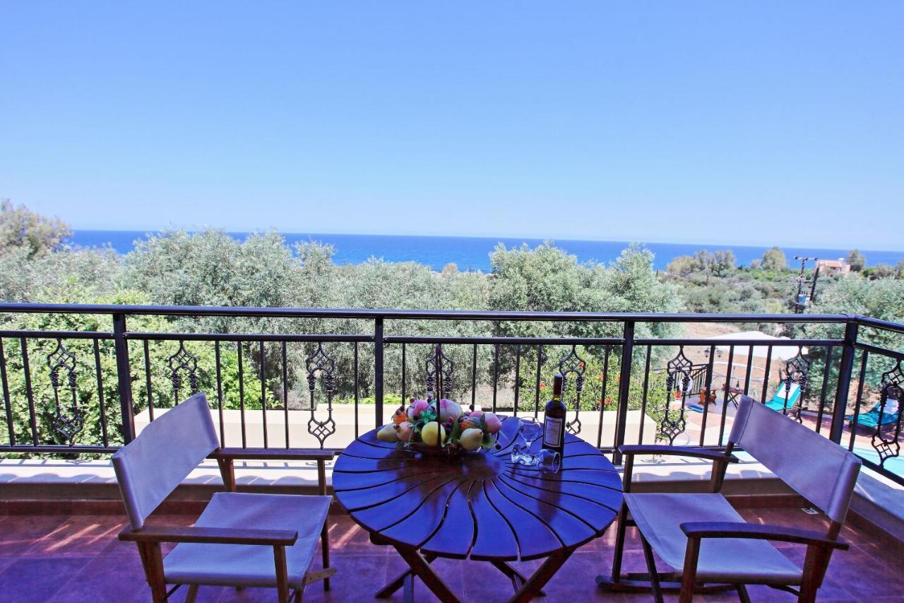 Marilena Sunset Villa 1 Помос Экстерьер фото