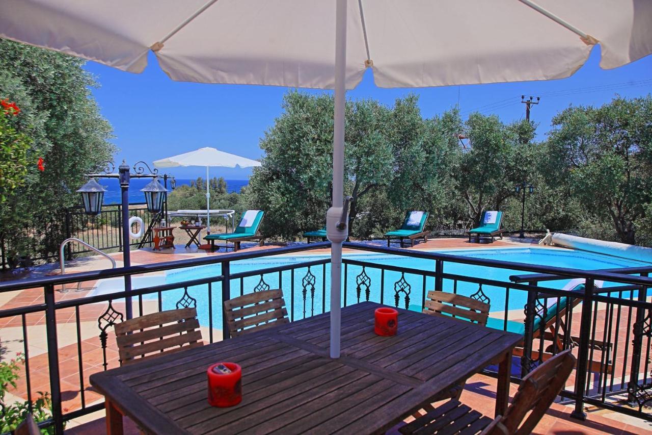 Marilena Sunset Villa 1 Помос Экстерьер фото