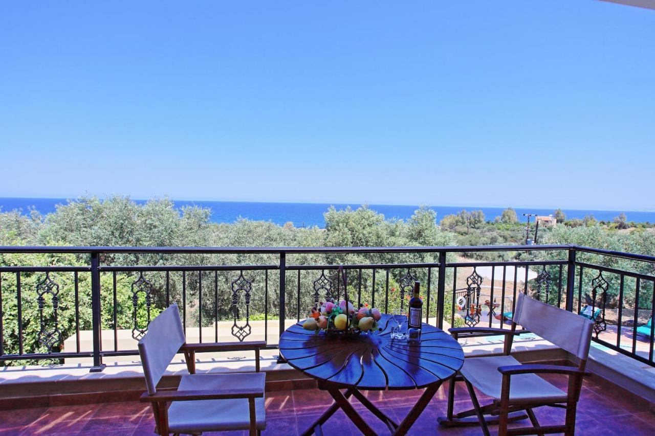 Marilena Sunset Villa 1 Помос Экстерьер фото
