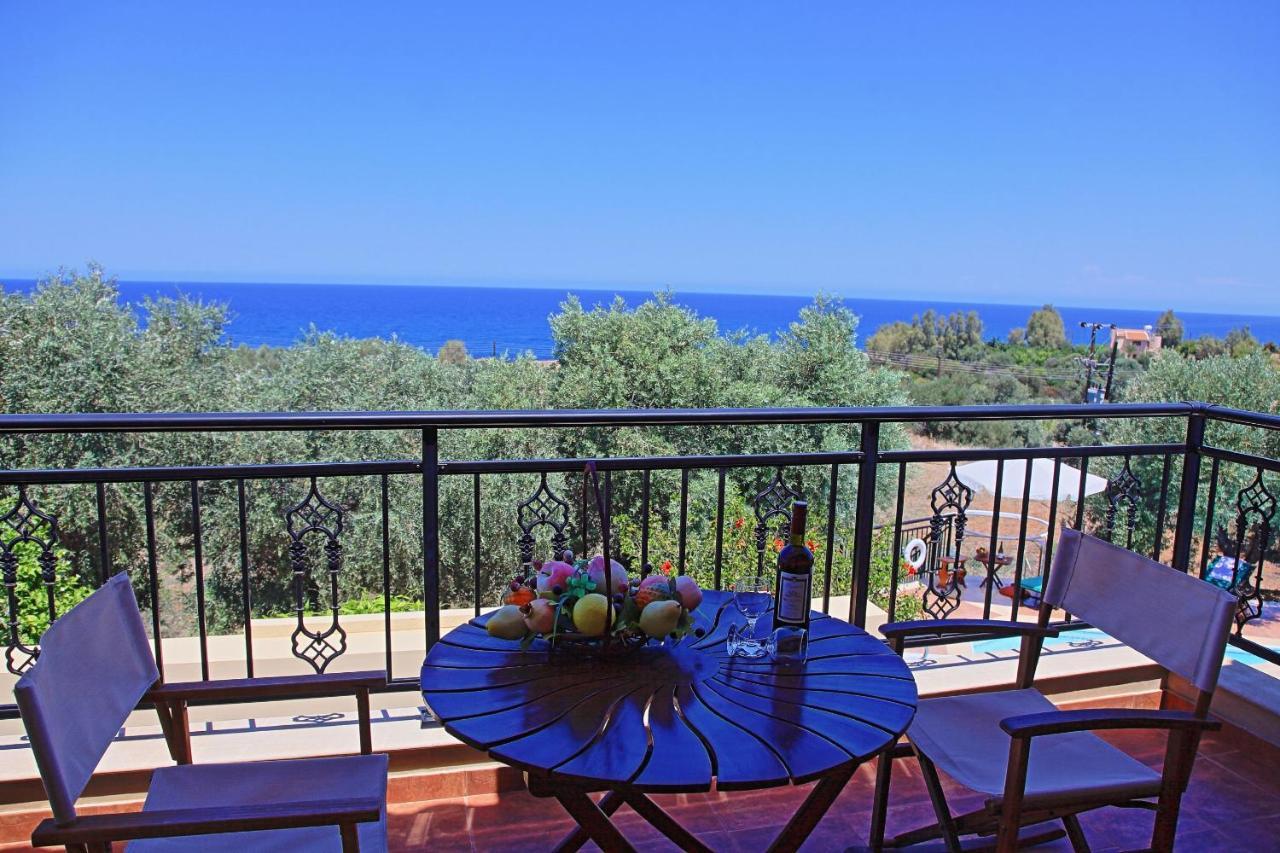 Marilena Sunset Villa 1 Помос Экстерьер фото